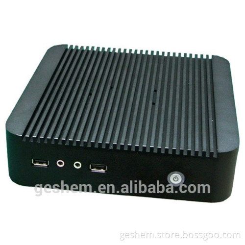 High Speed Fanless PC with SSD and 12V DC Adapter